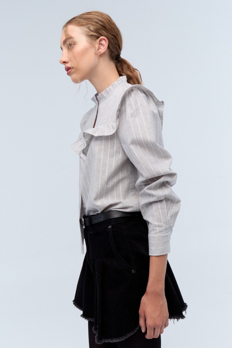 Camisa Ballerina Gris