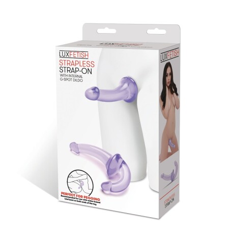 Strapless Strap-On con DIldo Punto G Lux Fetish Strapless Strap-On con DIldo Punto G Lux Fetish