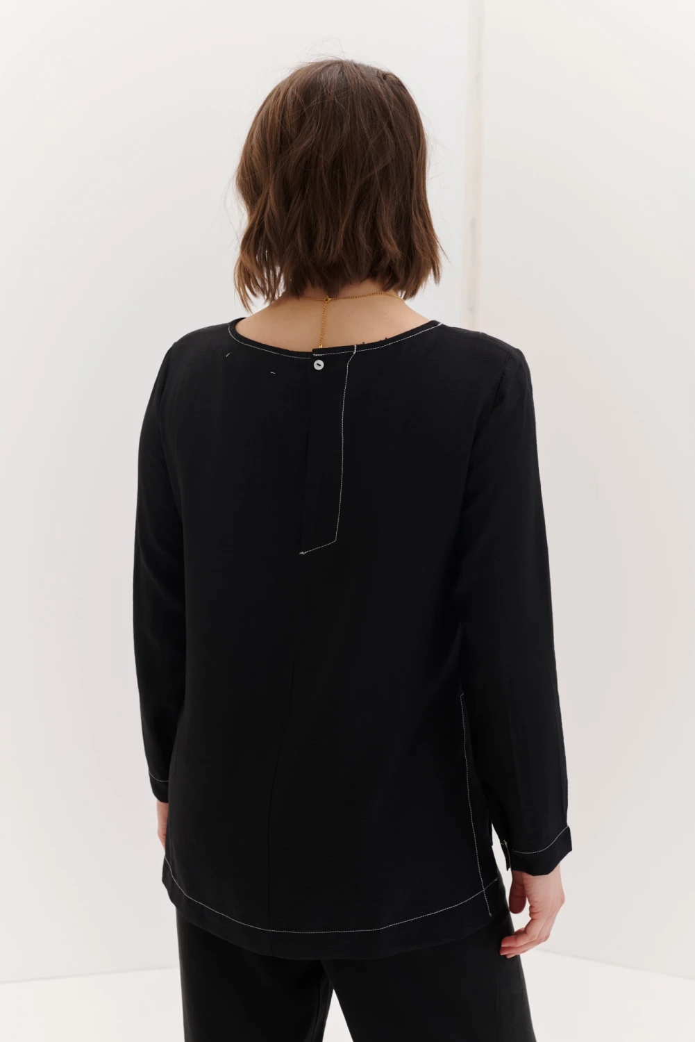 BLUSA BIANCA negro 3