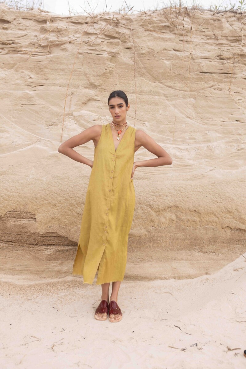 VESTIDO VESTA Pistacho