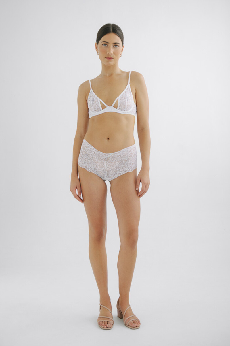 Pantie Barbie [B12] Encaje Blanco