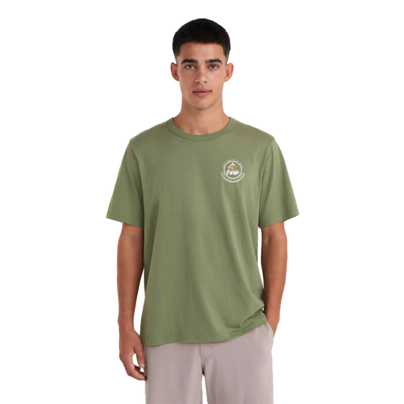 Remera Mc Oneill Trvlr Back Print - Verde Remera Mc Oneill Trvlr Back Print - Verde