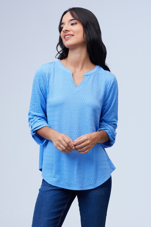 Blusa Relieve CELESTE