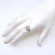 Anillo en oro 18k, platino y brillantes Anillo en oro 18k, platino y brillantes
