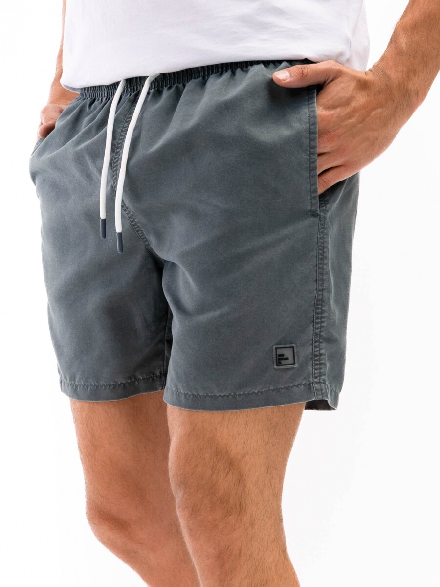 Short de Baño Microfibra Chipre - Gris 