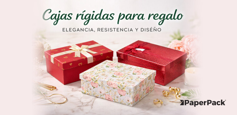 Cajas rígidas para regalo: elegancia, resistencia y diseño en una sola pieza
