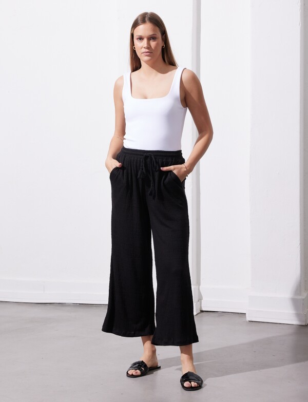Pantalon Pull On NEGRO
