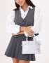 City Cartera City Charm Gris - Gris Claro
