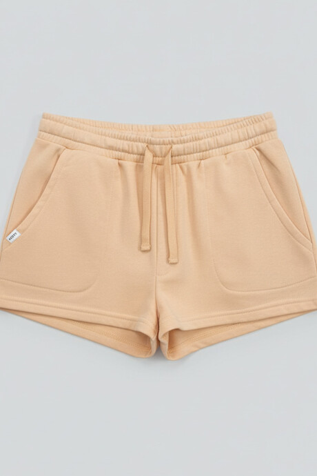 SHORT FELPA TIARA RUSTY Durazno