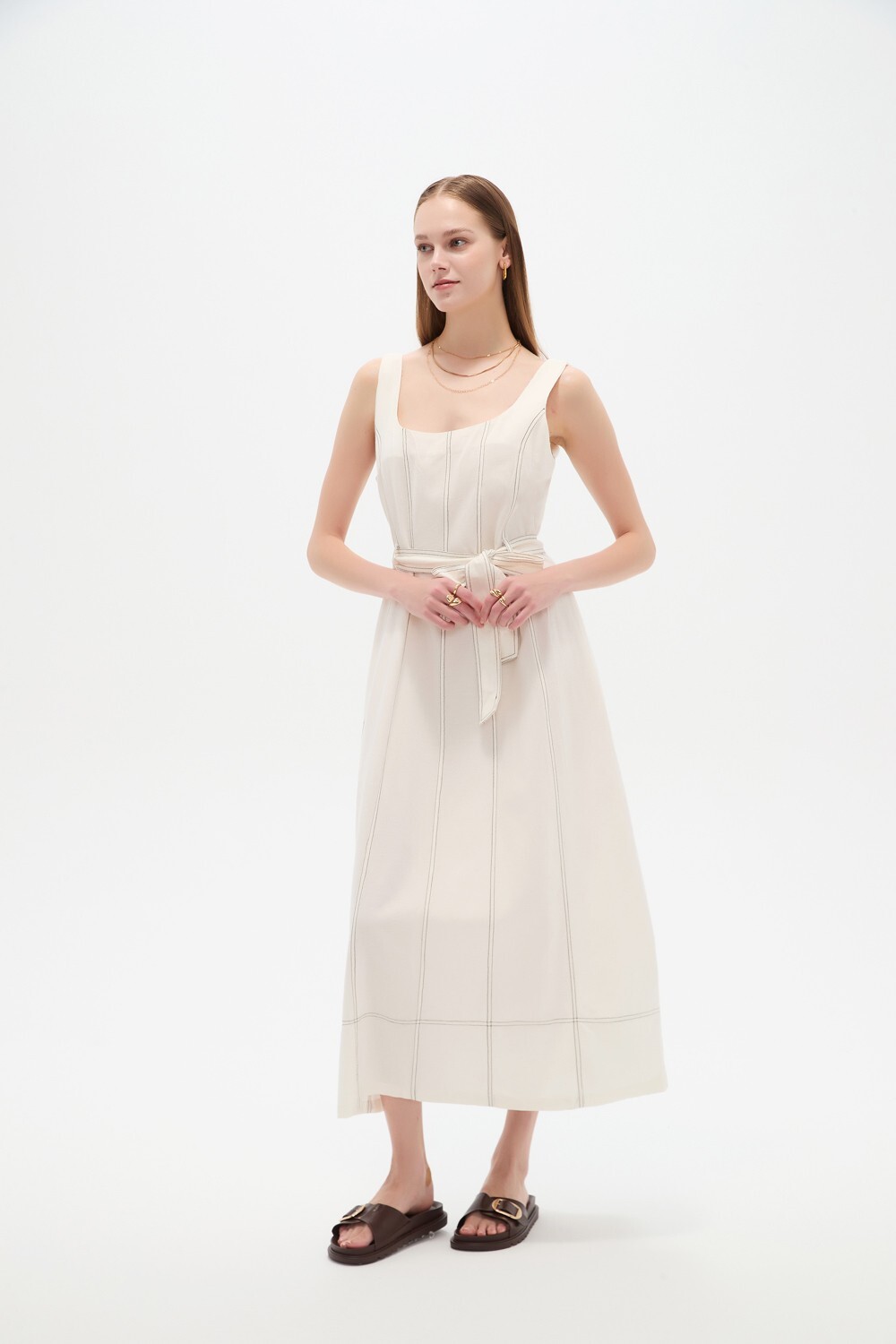 Vestido Caroa Marfil / Off White