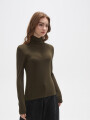 Polera Olven Verde Oliva