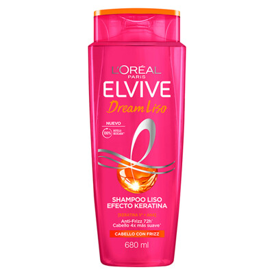 Shampoo L'oreal París Elvive Dream Liso 680 Ml. Shampoo L'oreal París Elvive Dream Liso 680 Ml.