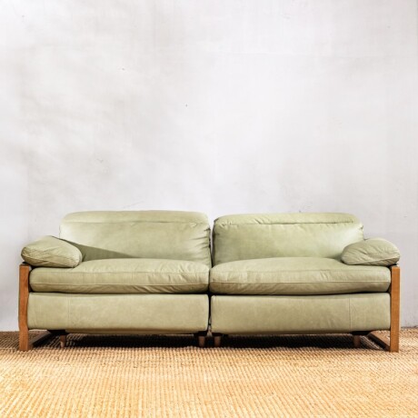 Sillón Reclinable Cuero Veneto Aqua Sillón Reclinable Cuero Veneto Aqua