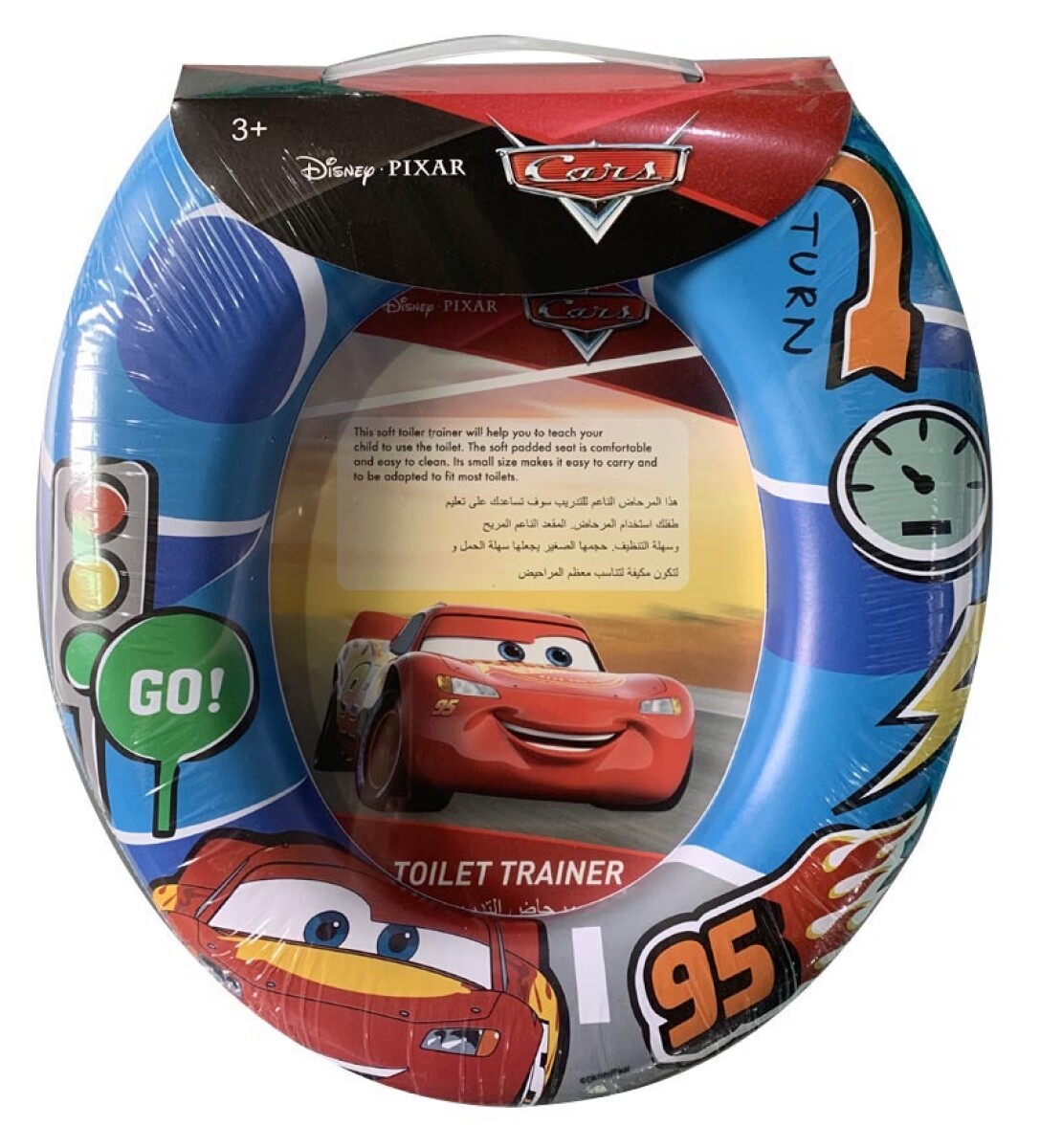 Reductor adaptador inodoro infantil Disney Cars 