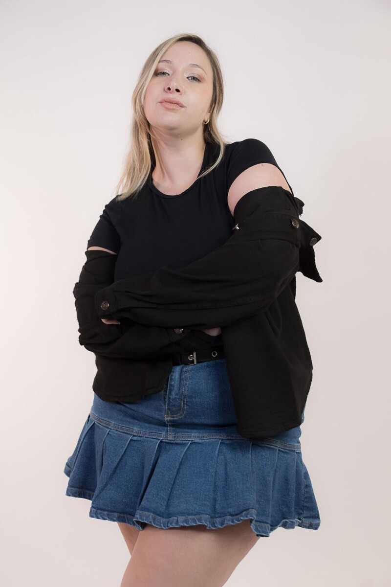 Pollera Mernes - Claro 