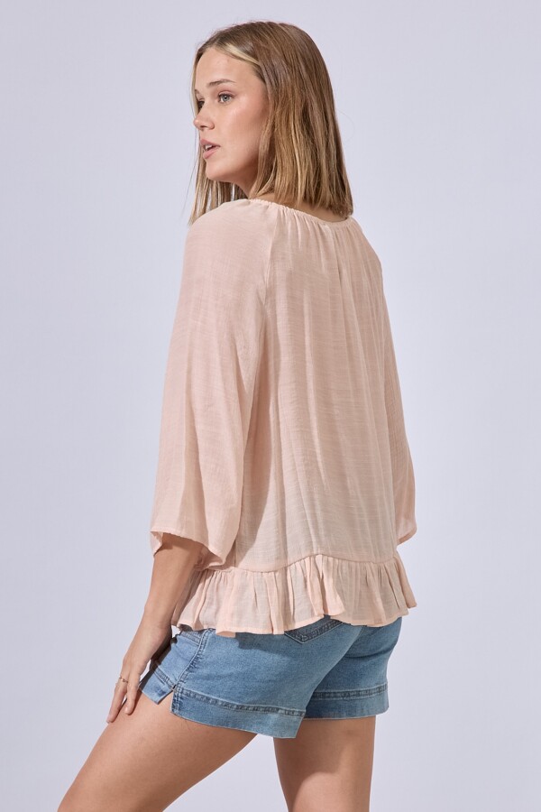 Blusa Crochet ROSA