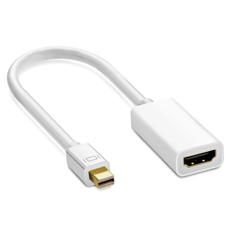 Adaptador Mini DisplayPort M a HDMI H | Anbyte Adaptador Mini Displayport M A Hdmi H | Anbyte