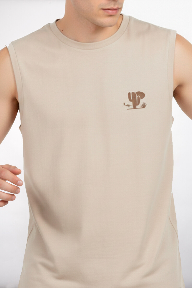 Musculosa Egels Beige