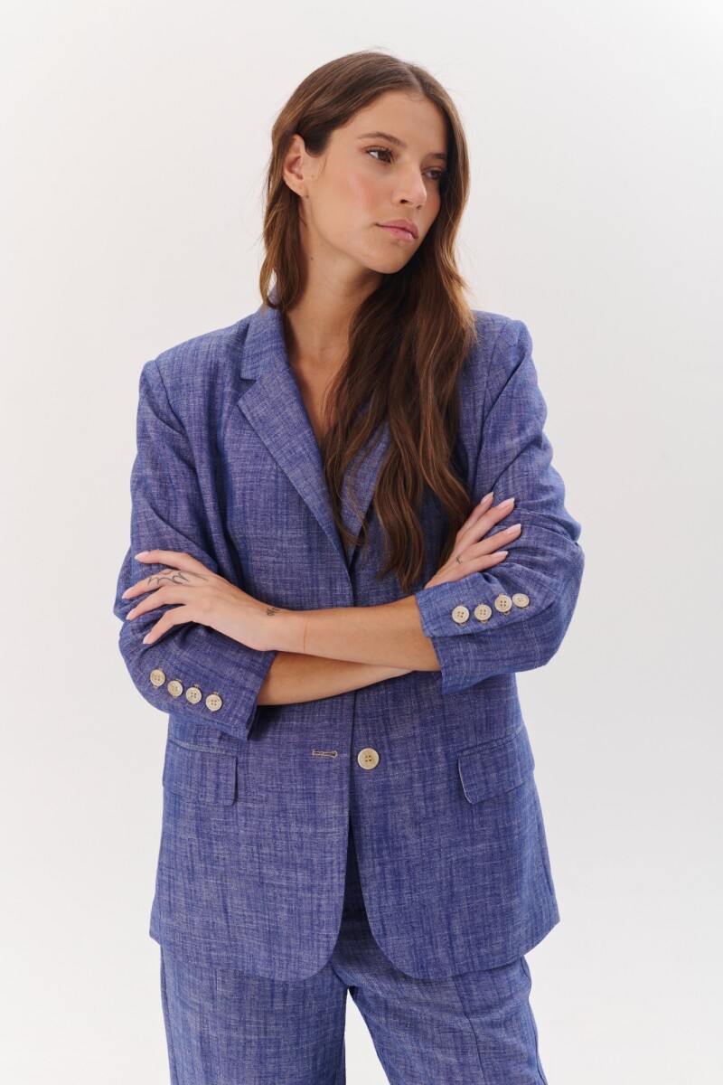 BLAZER BOWIE AZUL