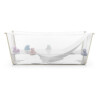 Bañito Plegable con Soporte Cuchara Flexibath Stokke Transparente / Beige
