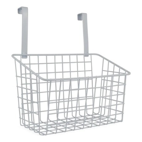 Canasto organizador de acero colgante bajo mesada Canasto organizador de acero colgante bajo mesada