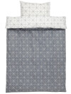 Juego funda nórdica ATLA 155x220 gris Juego funda nórdica ATLA 155x220 gris