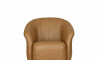 Butaca Giratoria 1 Cuerpo Air Vintage - 100% Cuero Mostarda