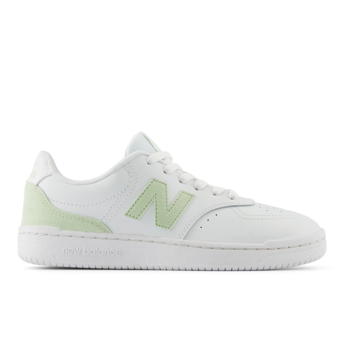 Championes New Balance de Dama - 80 - BBW80ADG - WHITE/GREEN 