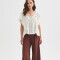 Pantalon Rafi Marron