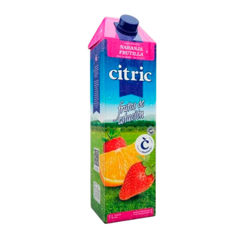 Jugo Citric naranja frutilla 1L Citric Naranja Frutilla 1000ml
