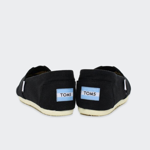 Alpargatas Toms Canvas Negro