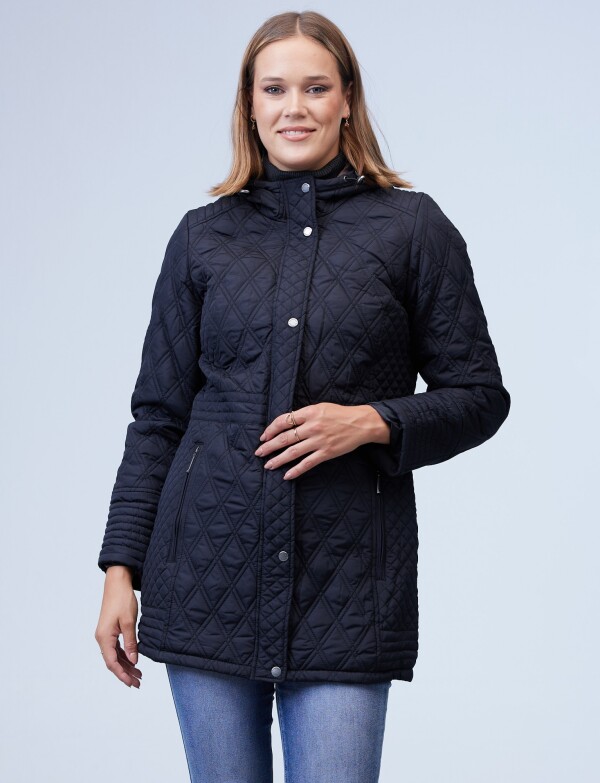 Campera Capitoneada NEGRO