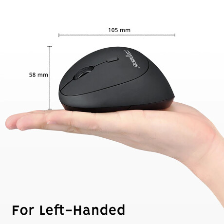 Mouse Inalámbrico Optico, Perix para Zurdos 001