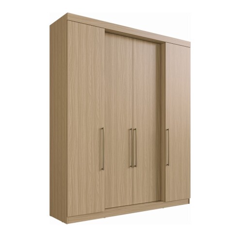 Ropero Armario 4 Puertas 4 Cajones Percheros - La Tentación Ropero Armario 4 Puertas 4 Cajones Percheros - La Tentación