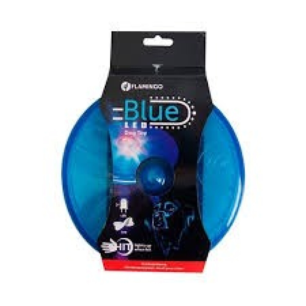 JUGUETE TPR FRISBEE + LED 20 CM JUGUETE TPR FRISBEE + LED 20 CM