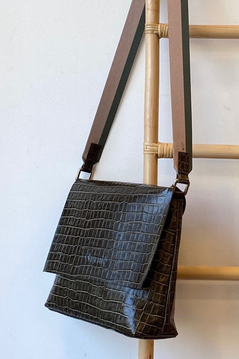 Bandolera Carla - Crocco Verde 