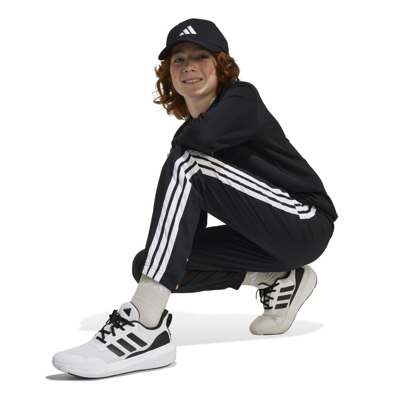 Pantalón de Niños Adidas Essentials Negro - Blanco