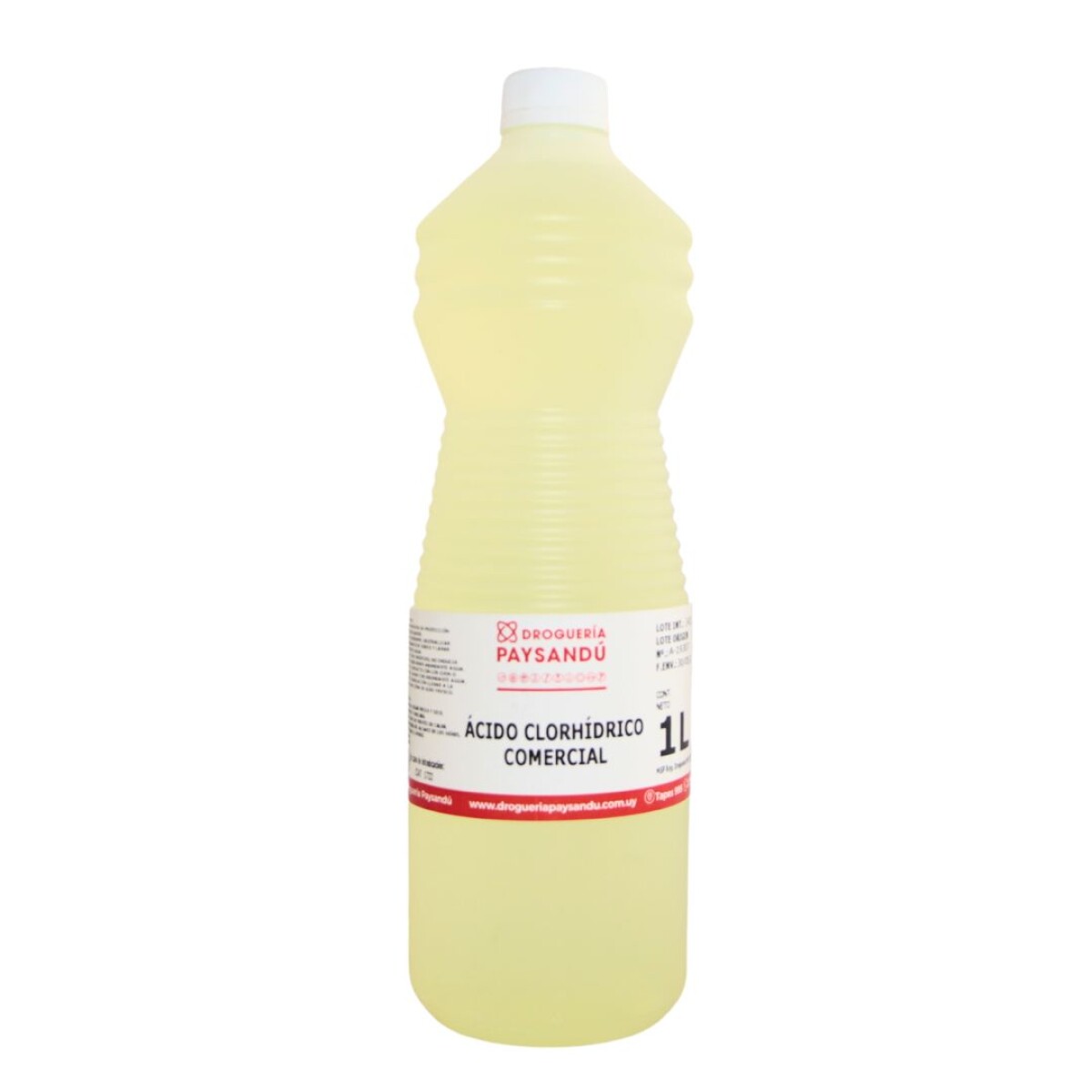 Ácido Clorhídrico Comercial - 1 L 