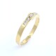 Anillo en oro 18k amarillo y brillantes Anillo en oro 18k amarillo y brillantes