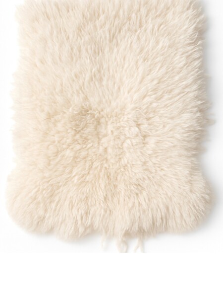 Pelego de Oveja Blanco Simple