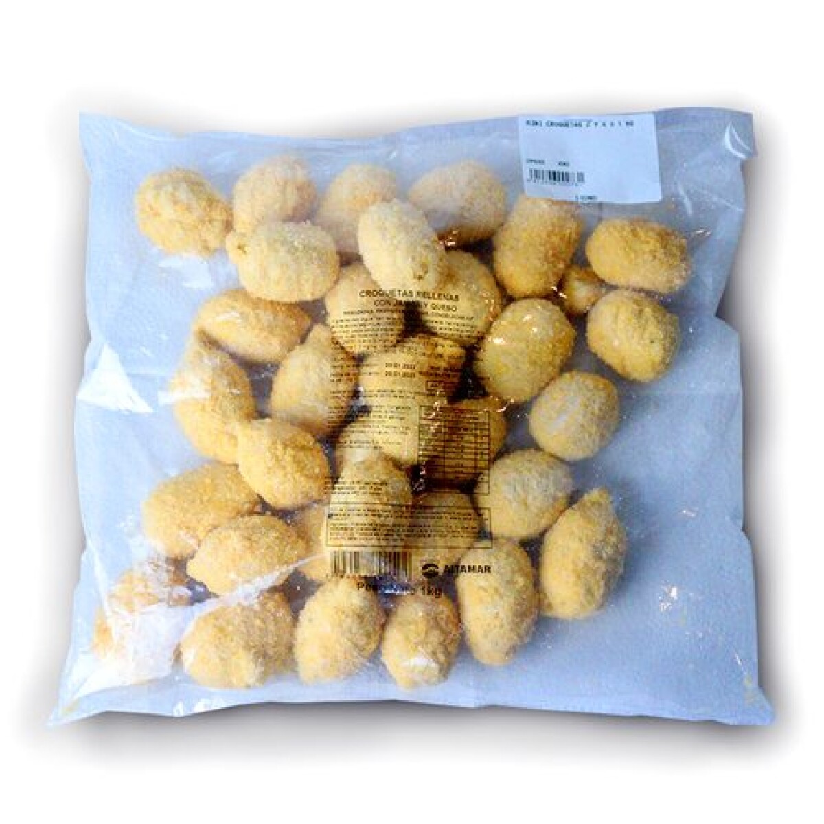 Mini Croquetas de Espinaca y Queso 1 KG 