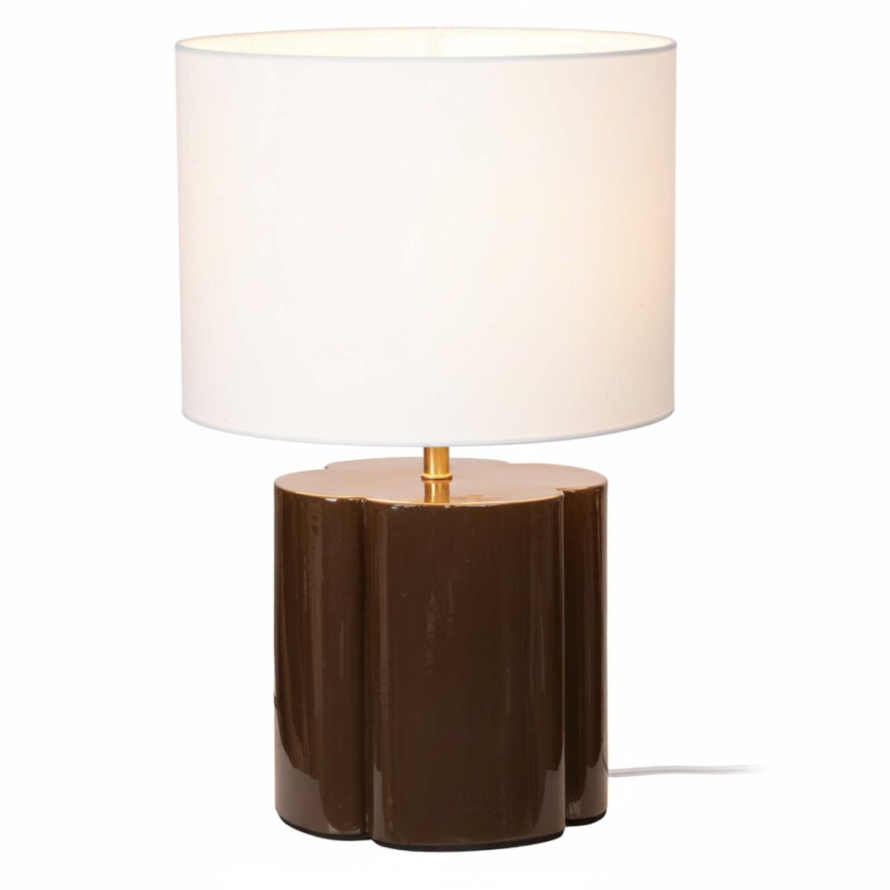 LÁMPARA DE MESA HIERRO NEGRO 39254