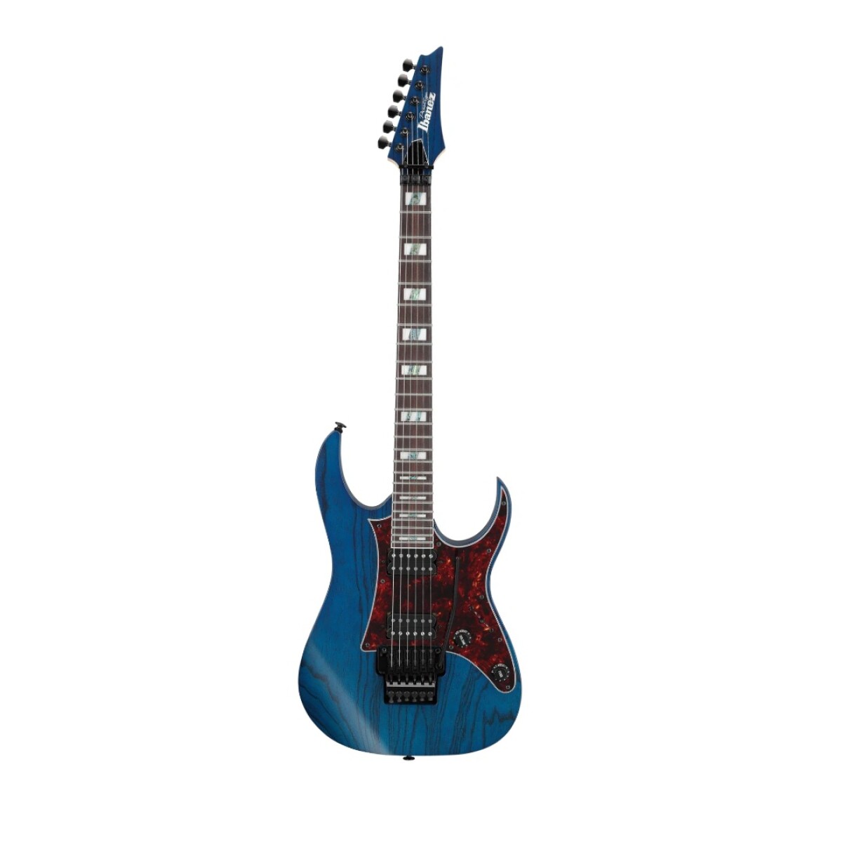 Guitarra Electrica Ibanez Rg653dx-tdf Prestige Transparent Deep Blue Flat C/estuche 