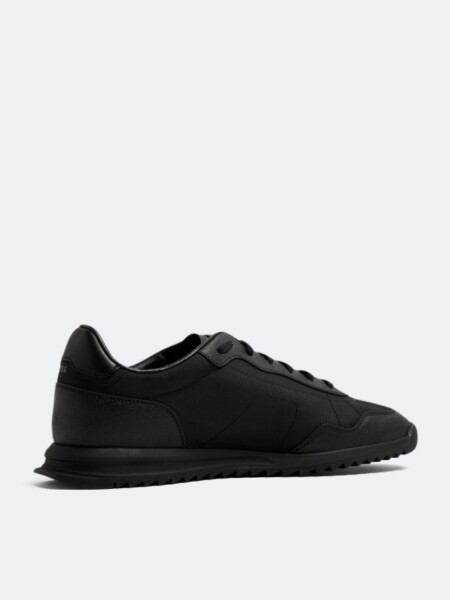 BOSS -Calzado deportivo, ZAYN-LOWP-TXRB Negro Opaco
