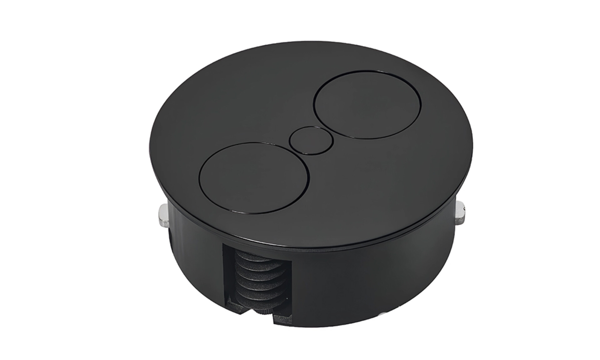 Enchufe Giratorio Twist 820.08.310 Negro 