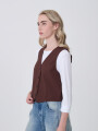 Chaleco Jorik Chocolate