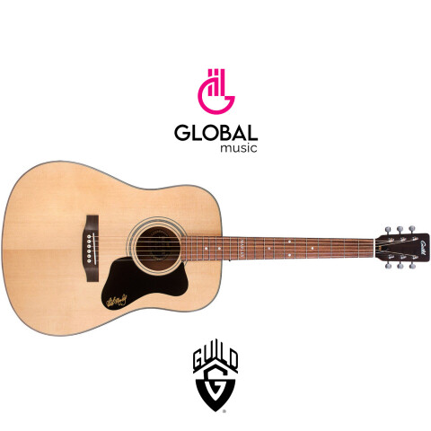 Guitarra Acústica Guild A-20 Marley W/B NAT Guitarra Acústica Guild A-20 Marley W/B NAT