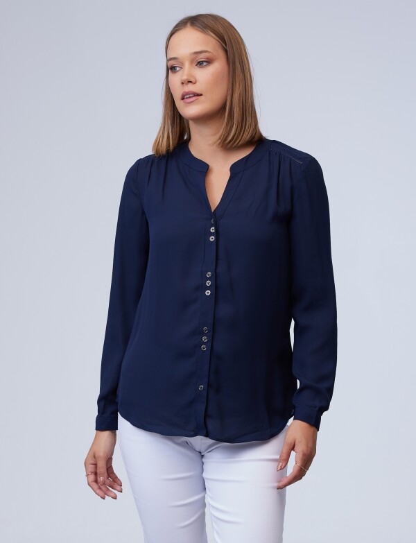 Blusa Botones MARINO