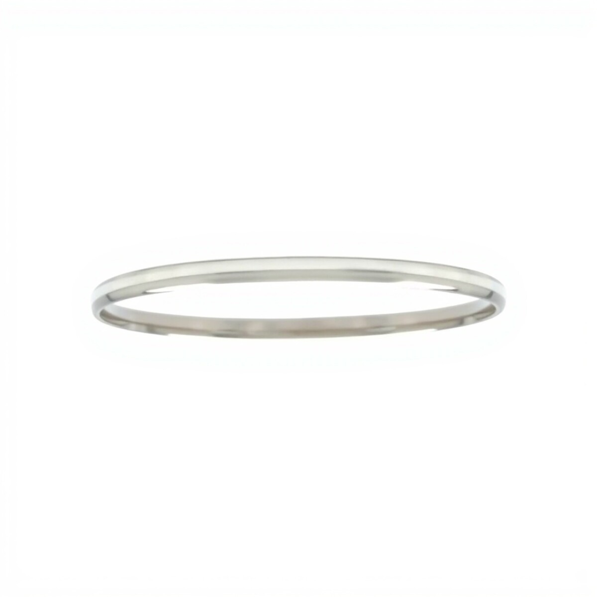Esclava Bombé lisa-Plata 925-Sin piedra-ES3008 - sinpiedra 
