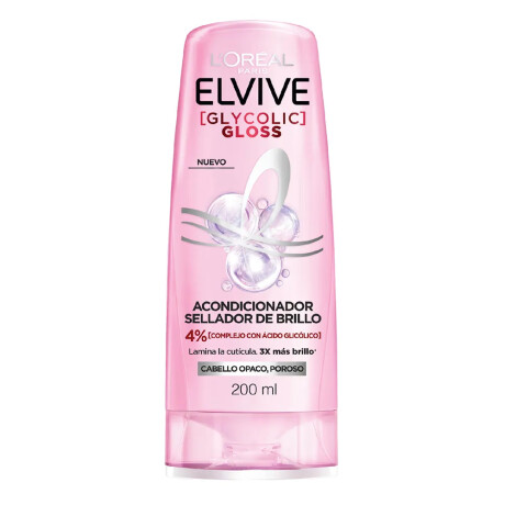 Pack L'Oréal Paris Elvive Glycolic Gloss Shampoo 370ml + Acondicionador 200ml Pack L'Oréal Paris Elvive Glycolic Gloss Shampoo 370ml + Acondicionador 200ml